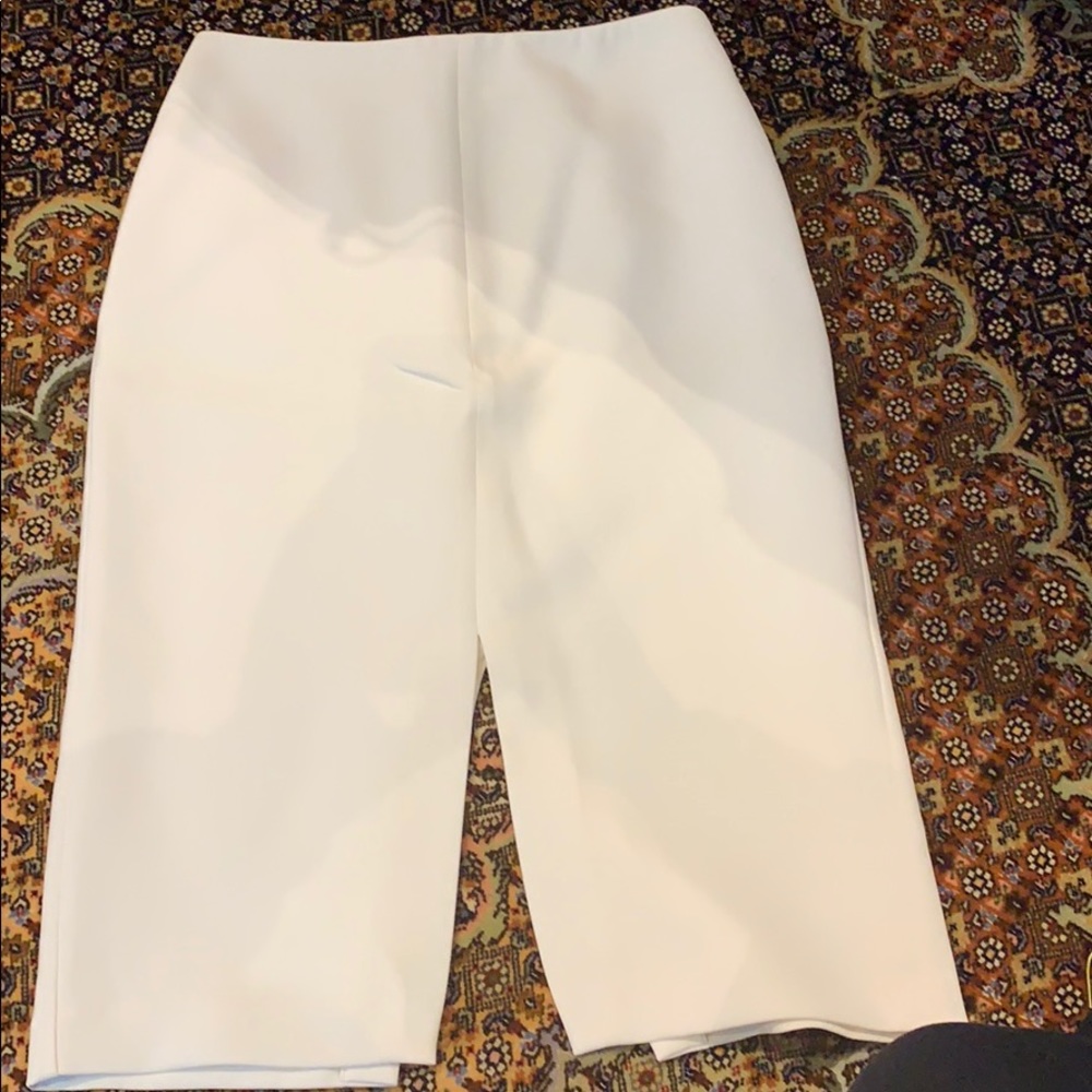 White skirt